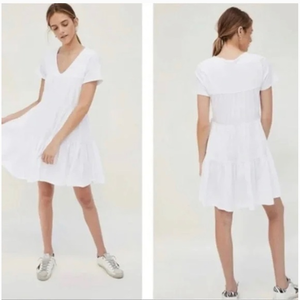 👑Boho vibes white dress‎ - NWOT - XL/XXL -runs small - pair w sneakers or boots